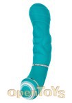 Give It Up! - 10 Function Silicone Massager - Teal (California Exotic Novelties - Up!)