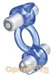 Spice It Up! - Double Action Couples Ring 2 - Blue (California Exotic Novelties - Up!)