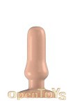 Buttplug - Rubber - 5 Inch - Model 4 - Flesh (Bottom Line)