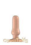 Buttplug - Rubber - 4 Inch - Model 4 - Flesh (Bottom Line)