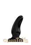 Buttplug - Rubber - 4 Inch - Model 7 - Black (Bottom Line)