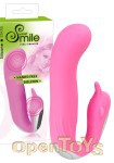 Smile Hands-Free Dolphin - Pink (You2Toys - Silicone Stars)