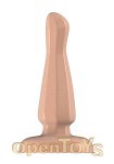 Buttplug - Rubber - 7 Inch - Model 3 - Flesh (Bottom Line)