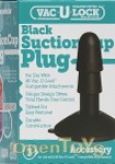 Vac-U-Lock Suction Cup Plug - Black (Doc Johnson)