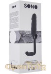 No. 38 - Stretchy Penis Extension and Plug - Grey (SONO)