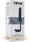 No. 34 - Stretchy Penis Exten and Plug - Black (SONO)