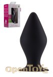 Butt Plug with Suction Cup - Medium - Black (Shots Toys)