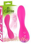 G-Spot Vibrator - pink (You2Toys - Silicone Stars)