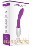 Ila -  Classic Vibrator - Purple (Shots Toys - Simplicity)