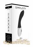 Ila - Classic Vibrator - Black (Shots Toys - Simplicity)