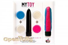 Vibrator pink-blue 